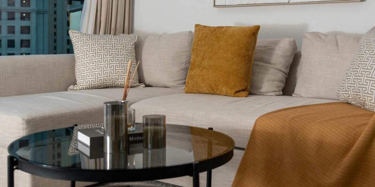 Modern furnished studio apartment in Dubai with city view